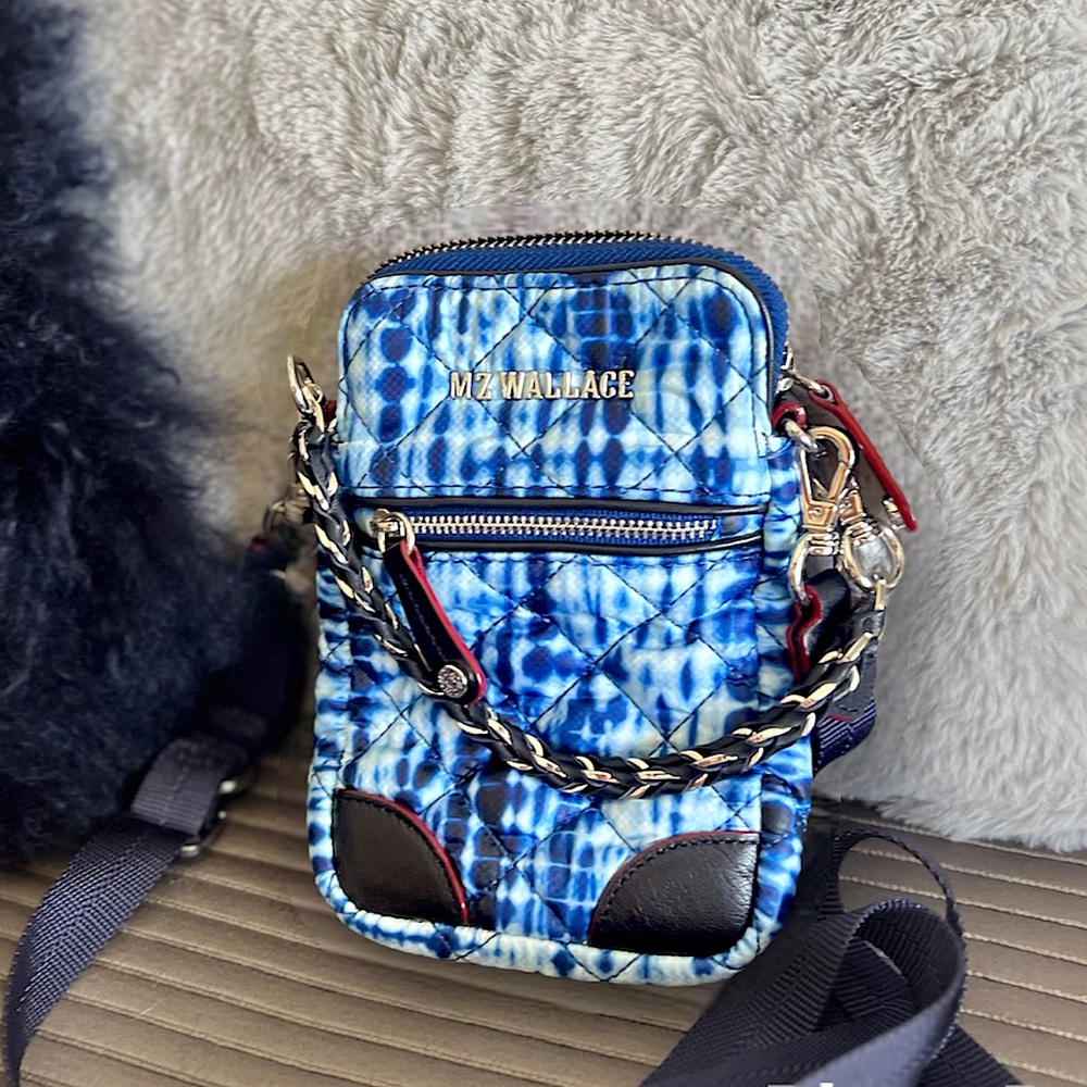 Micro Metro Crosby in Shibori Print by MZ Wallace